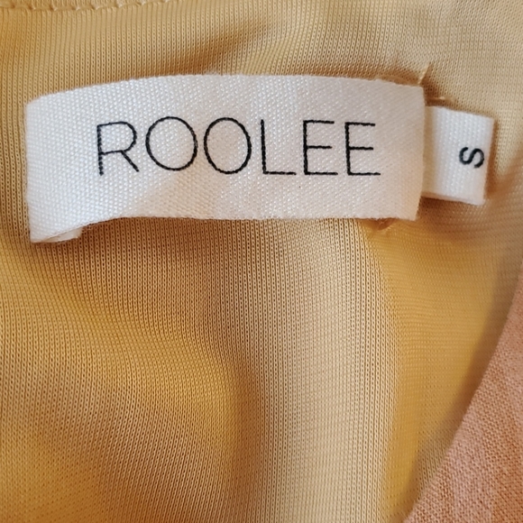 Roolee burnt orange dress - Picture 3 of 3